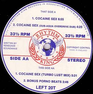 Cocaine Sex (Single) (1987)